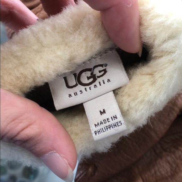 Ugg - leather gloves - Picture 6 of 7